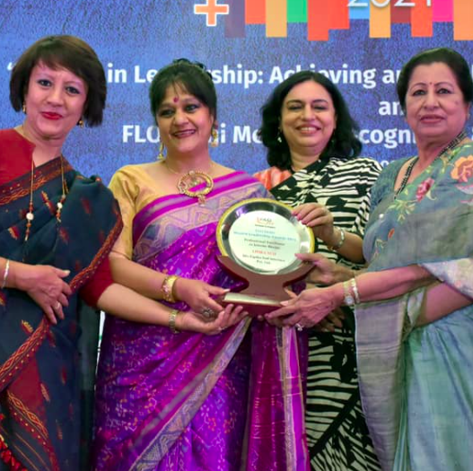 Women Leadership Award by FICCI Flo
